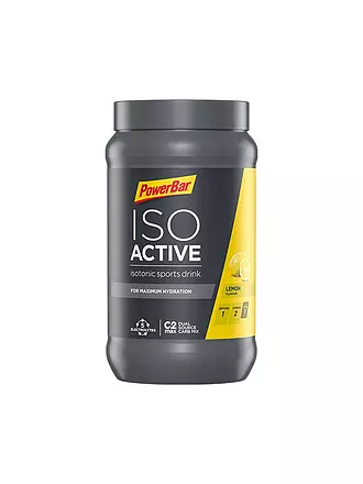 POWER BAR | Isotonisches Getränkepulver Isoactive Lemon 600g | 